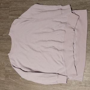 Aerie Lavender High Low Sweater